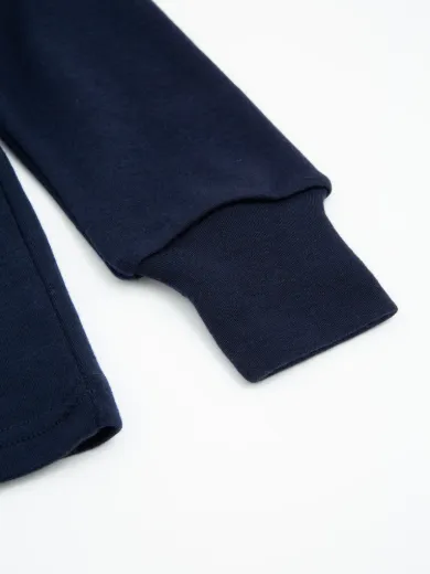 Bilde av WoolLand Høvringen top boy Blue Ink